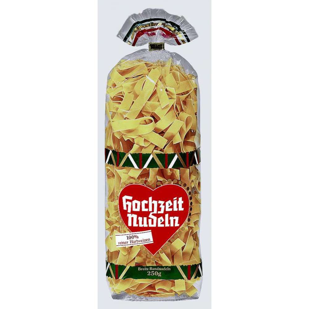 Produktabbildung Zabler Hochzeit Nudeln Breite Bandnudeln