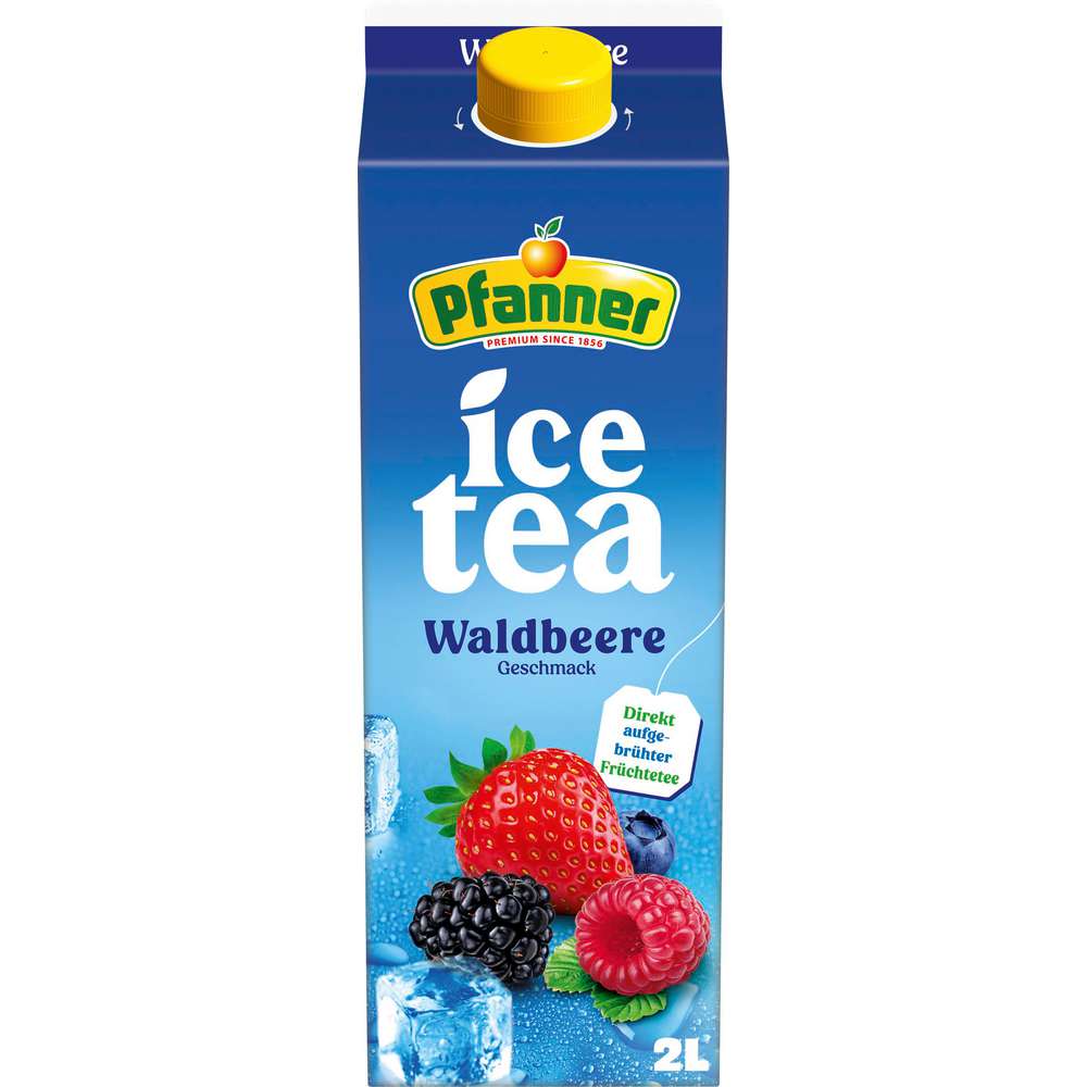 Produktabbildung Pfanner Eistee, Waldbeere