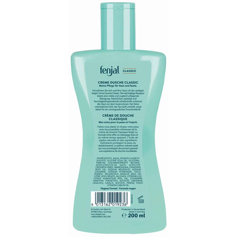 Produktabbildung Fenjal Cremedusche, Classic