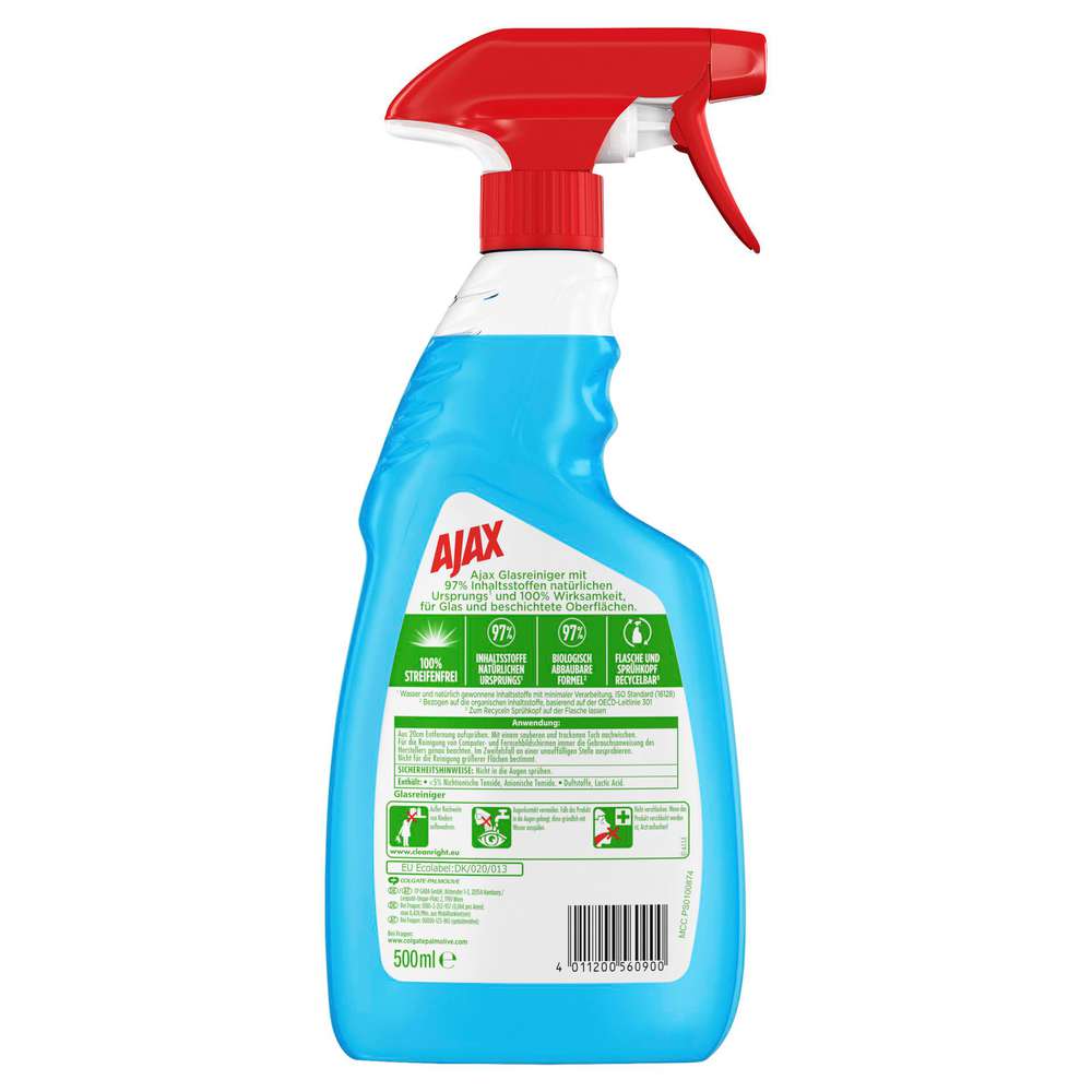Produktabbildung AJAX Glasreiniger-Spray