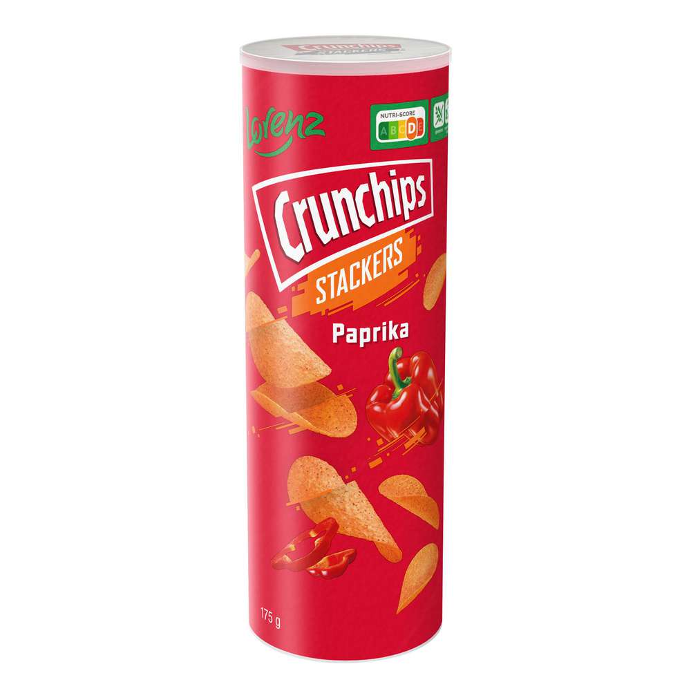 Produktabbildung Lorenz Crunchips Stackers, Paprika
