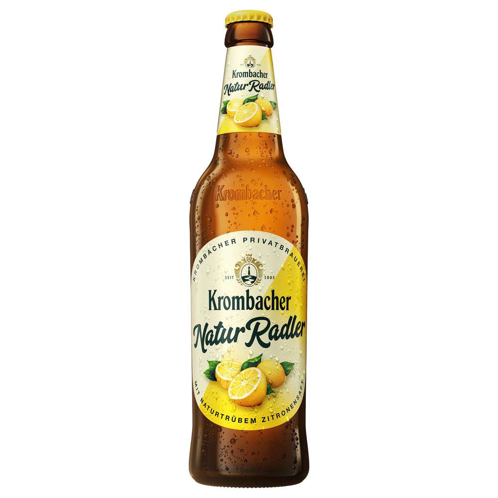 Produktabbildung Krombacher Biermischgetränk, NaturRadler 2 %