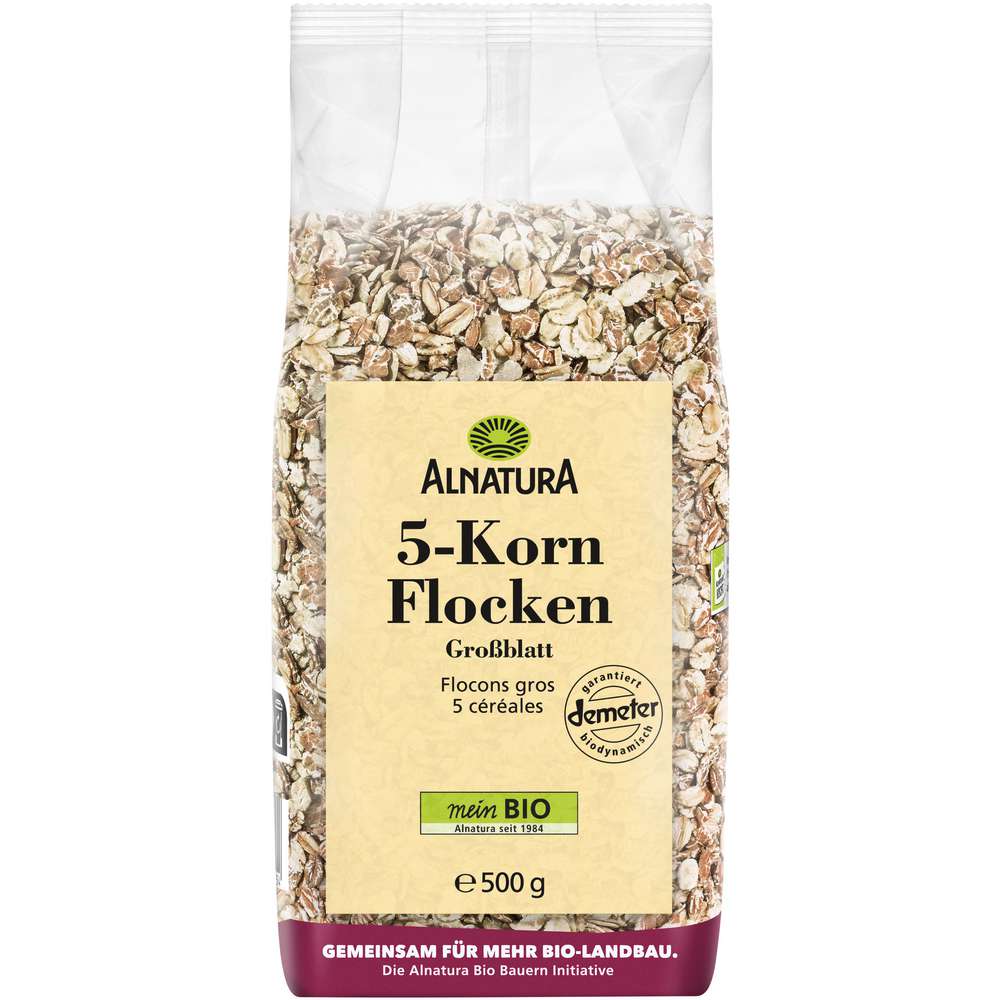 Produktabbildung Alnatura Bio 5 Korn Flocken