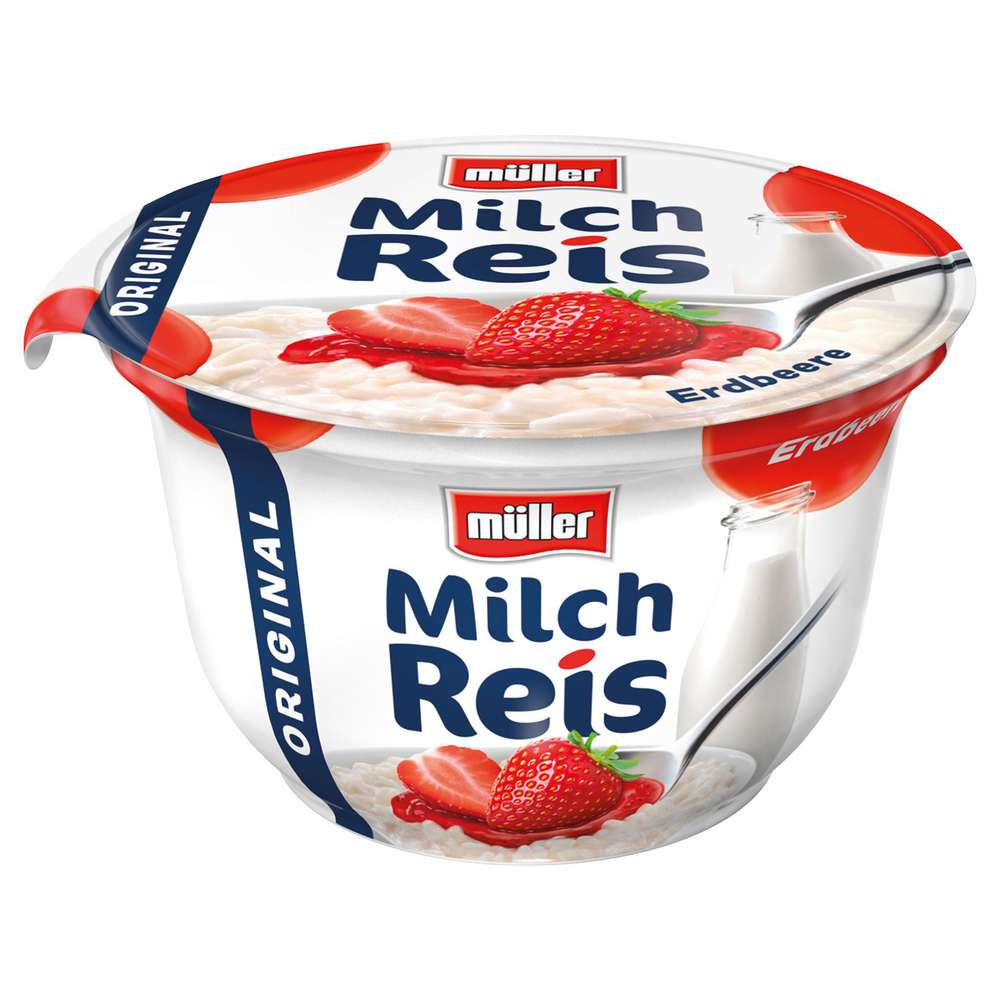 Produktabbildung Müller Milchreis Erdbeer