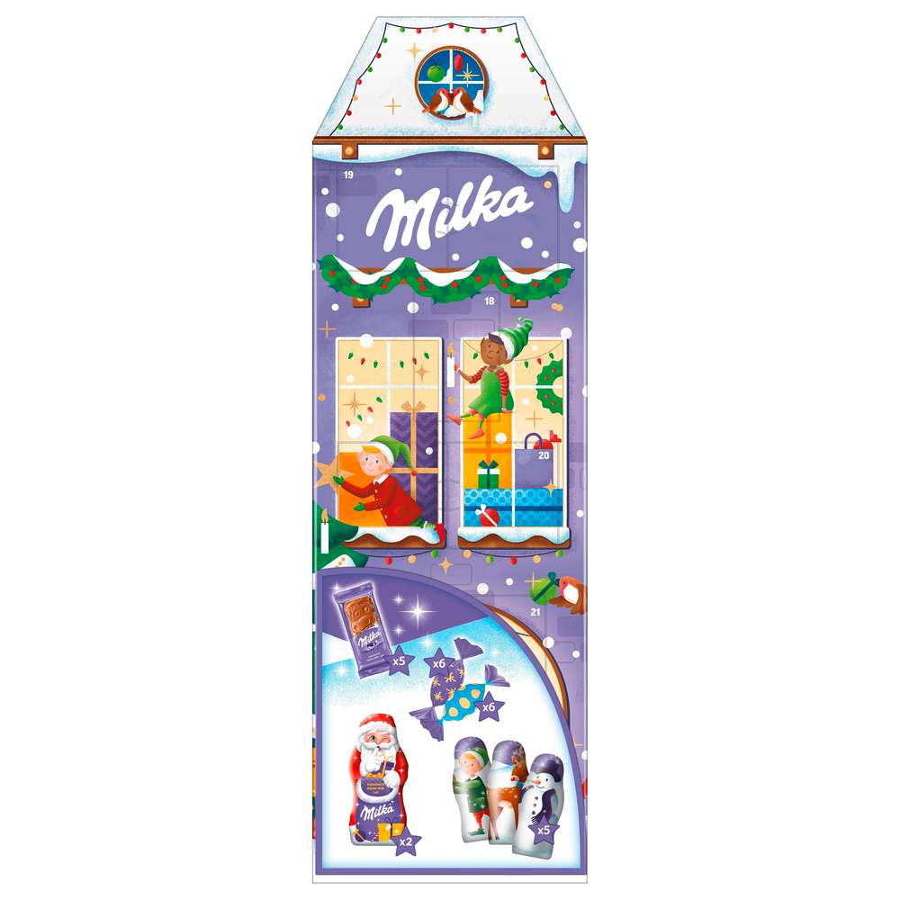 Produktabbildung Milka Adventskalender Schoko