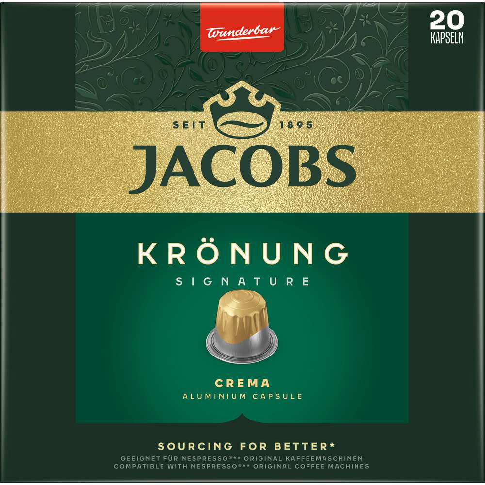Produktabbildung Jacobs Kaffee Kapseln, Krönung Crema