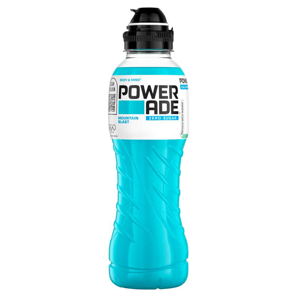 Produktabbildung Powerade Sportgetränk, Mountain Blast ohne Zucker