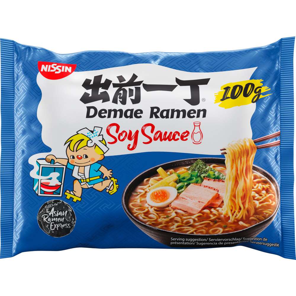 Produktabbildung Demae Ramen Instant-Nudeln, Soy Sauce