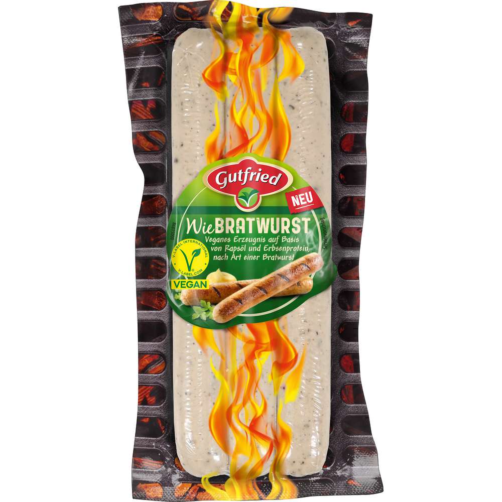 Produktabbildung Gutfried Vegane Bratwurst