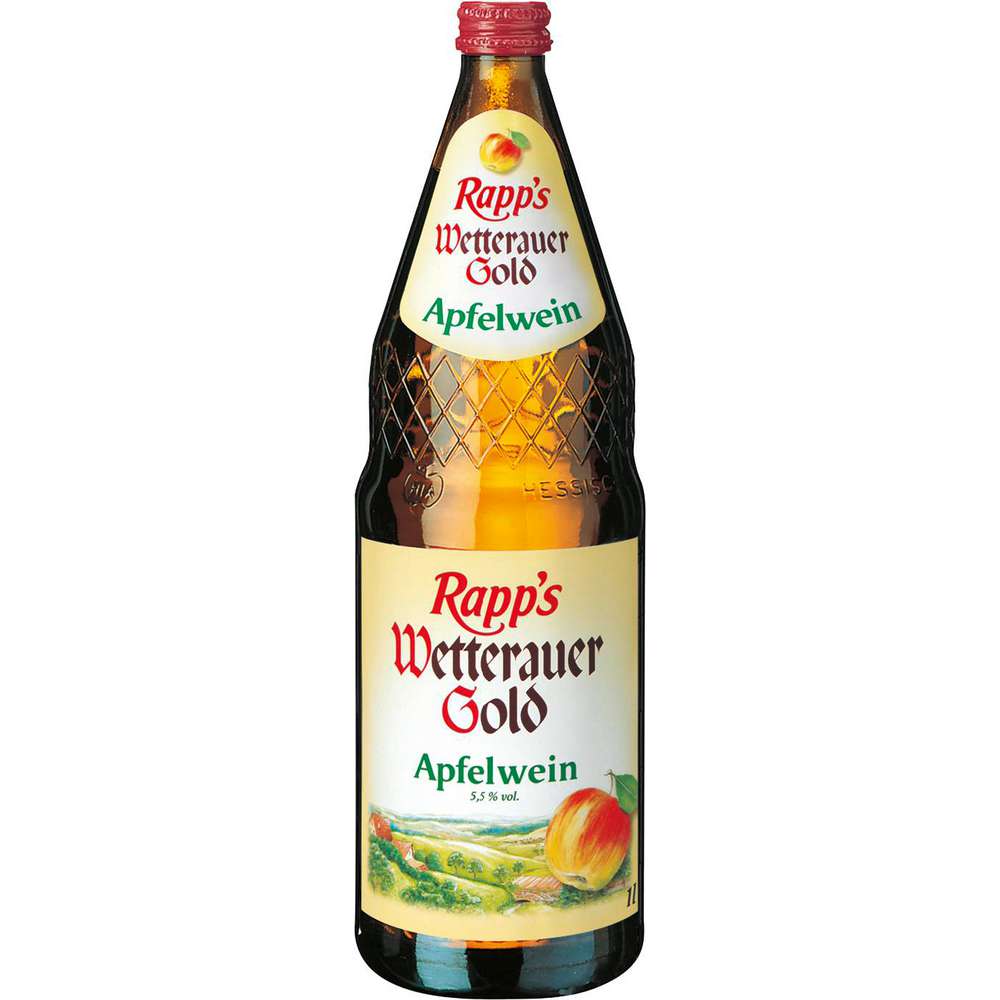 Produktabbildung Rapp's Wetterauer Gold Apfelwein 5,5%