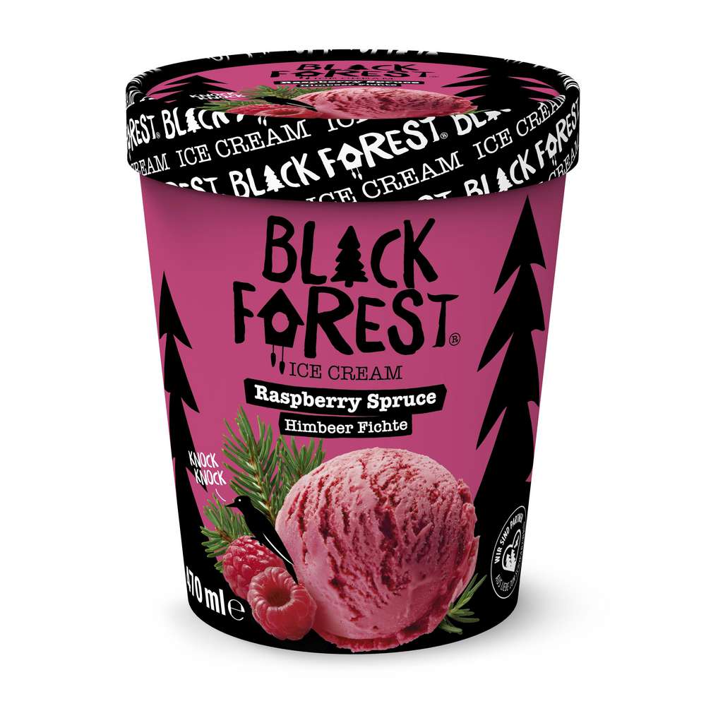 Produktabbildung Black Forest Eis, Himbeer-Fichte