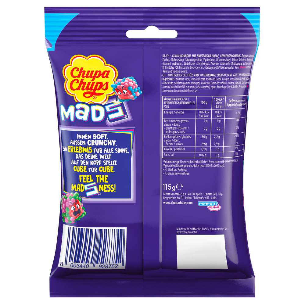 Produktabbildung Chupa Chups Mads Berries