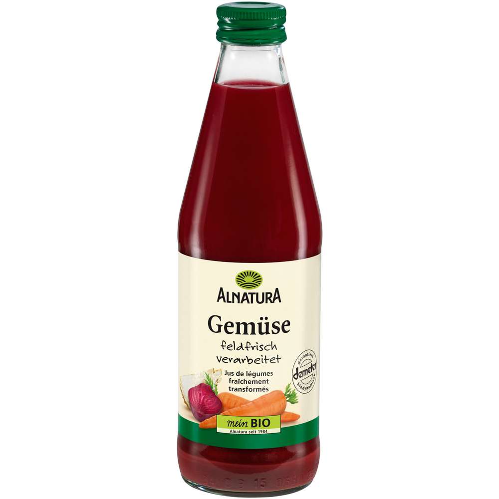 Produktabbildung Alnatura Bio Gemüsesaft, feldfrisch