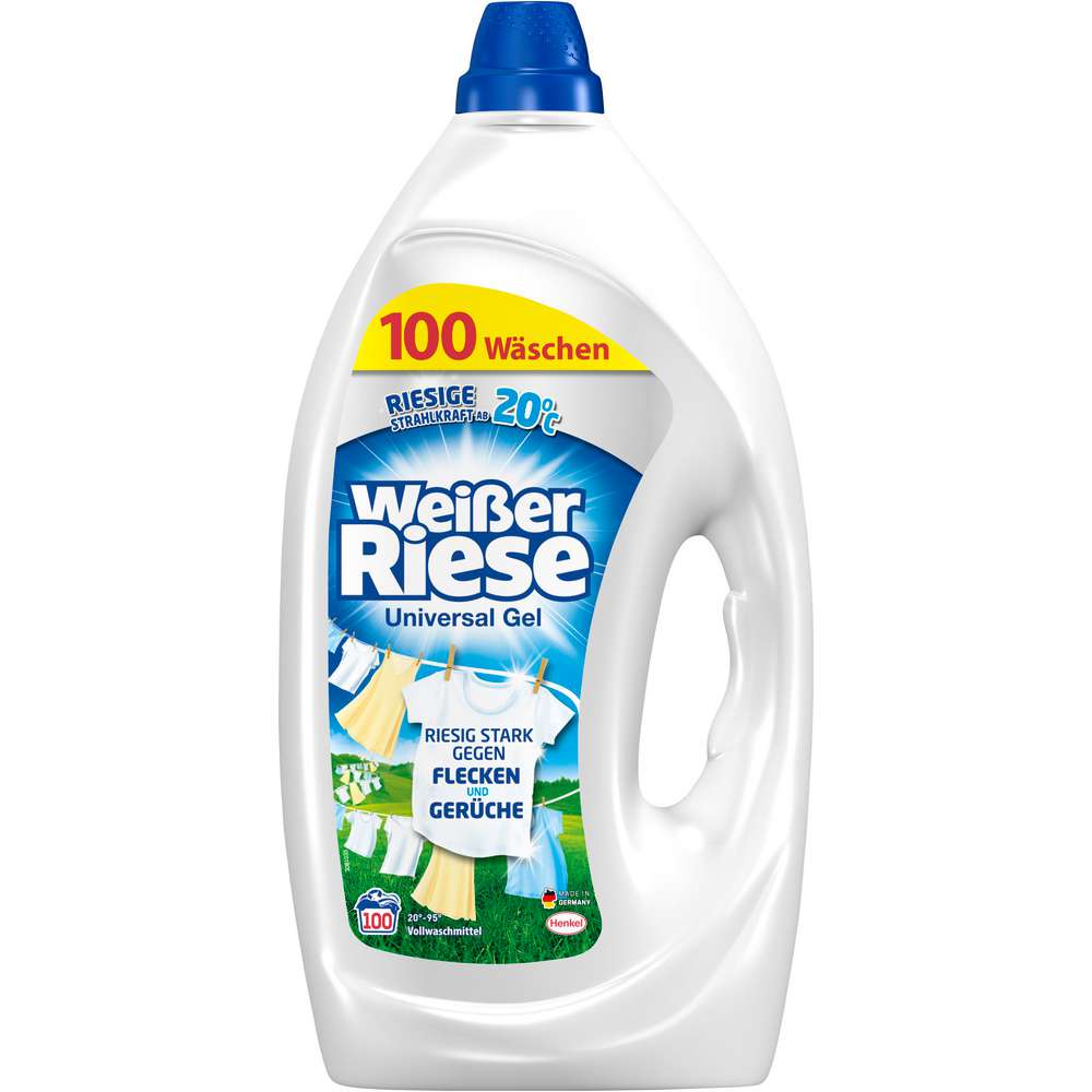 Produktabbildung Weißer Riese Universal-Waschmittel Gel, flüssig