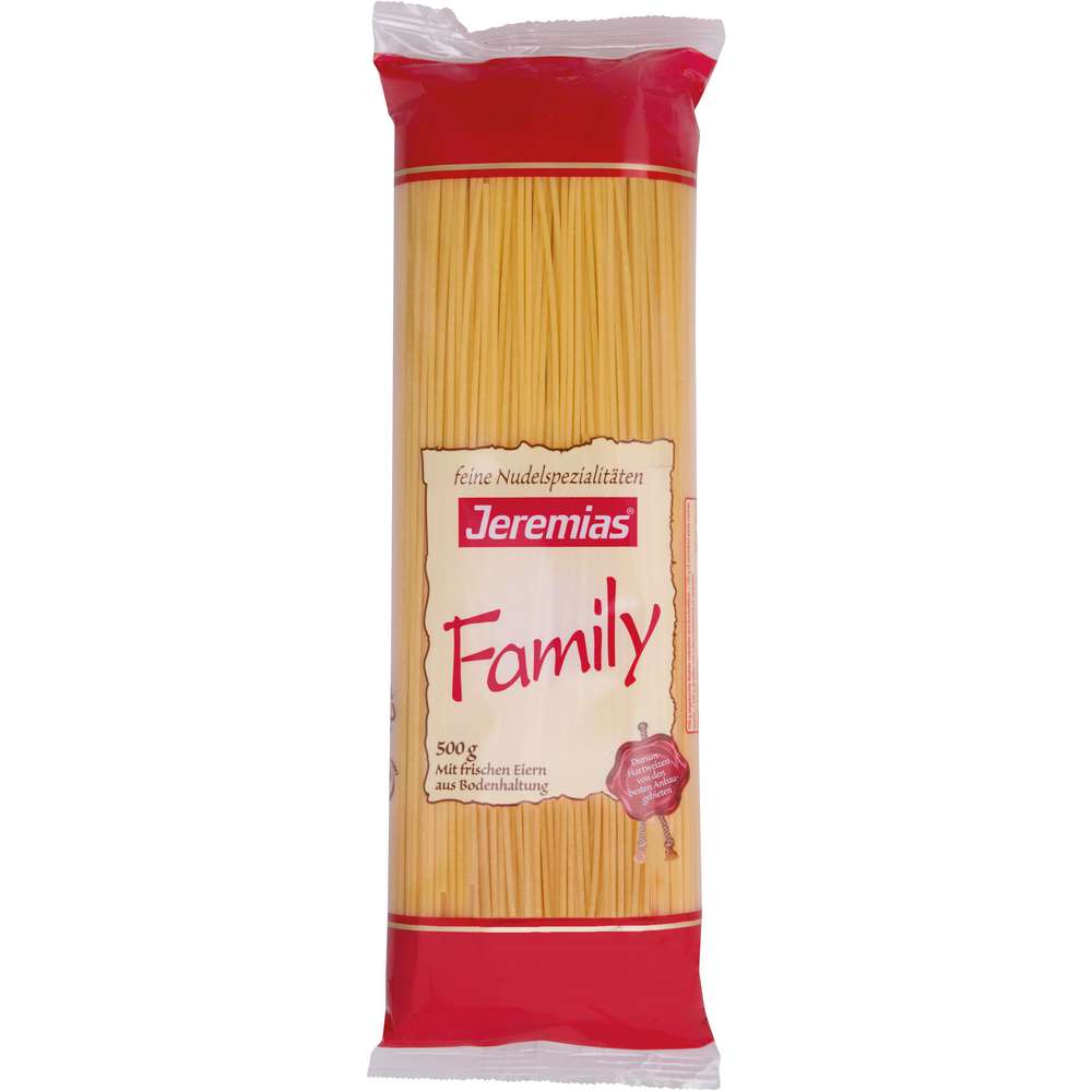 Produktabbildung Jeremias Nudeln, Spaghetti