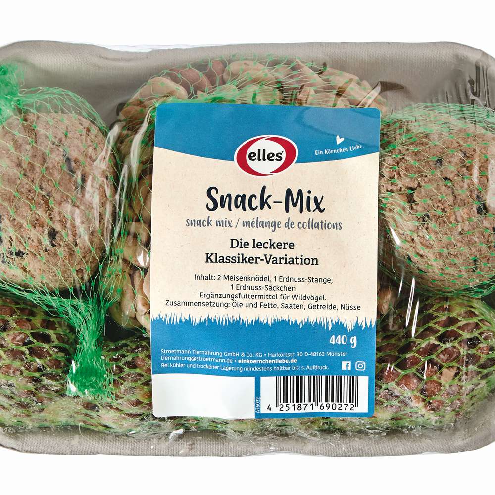 Produktabbildung elles Vogelfutter Snack-Mix