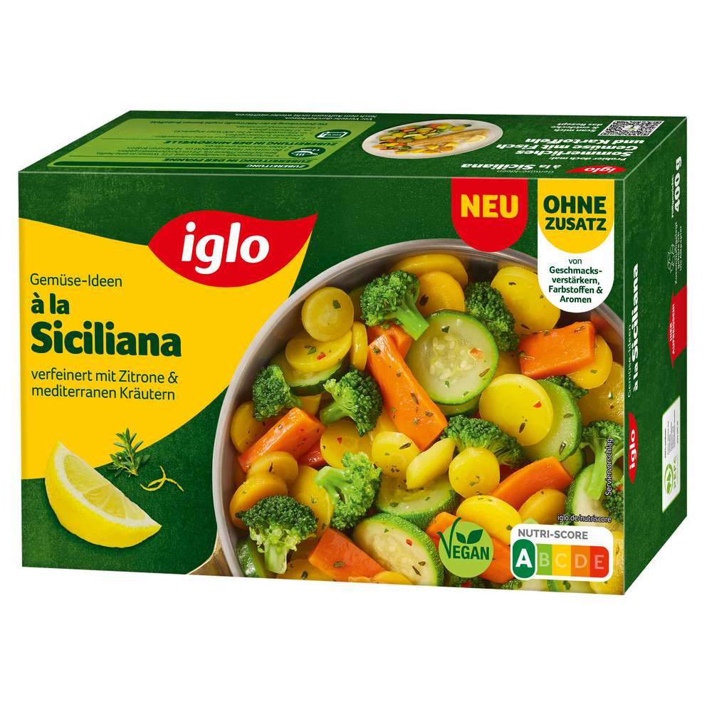 Produktabbildung Iglo Gemüse-Ideen à la Siciliana  