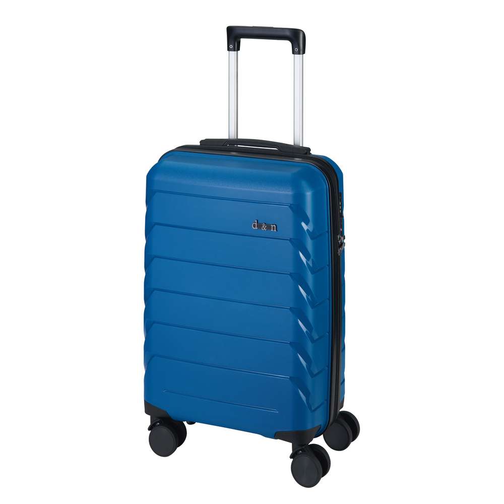 Produktabbildung d & n lederwaren Trolley Größe S, blau
