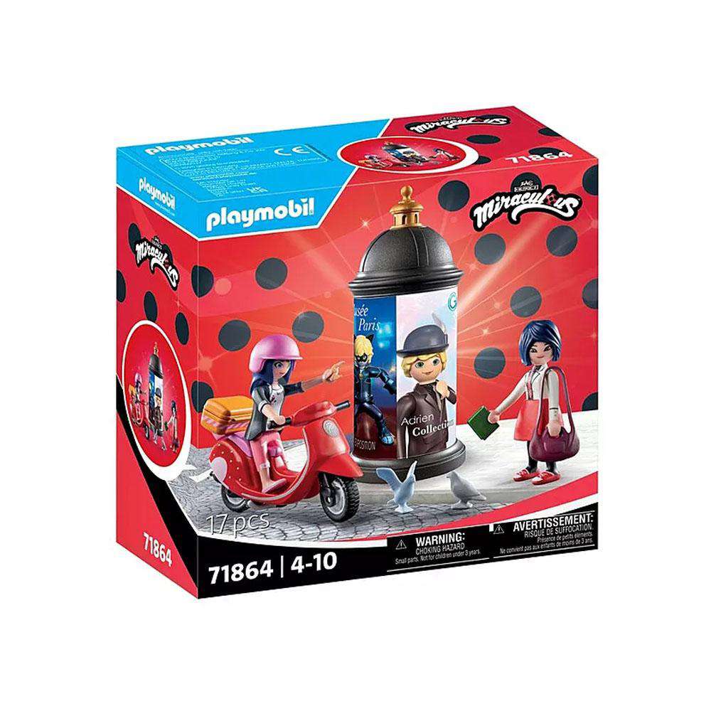 Produktabbildung Playmobil 71864 Miraculous: Rollerfahrt durch Paris