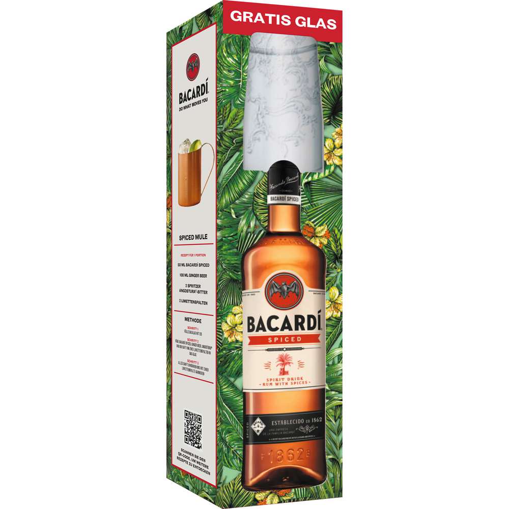 Produktabbildung Bacardi Spiced Rum 35%