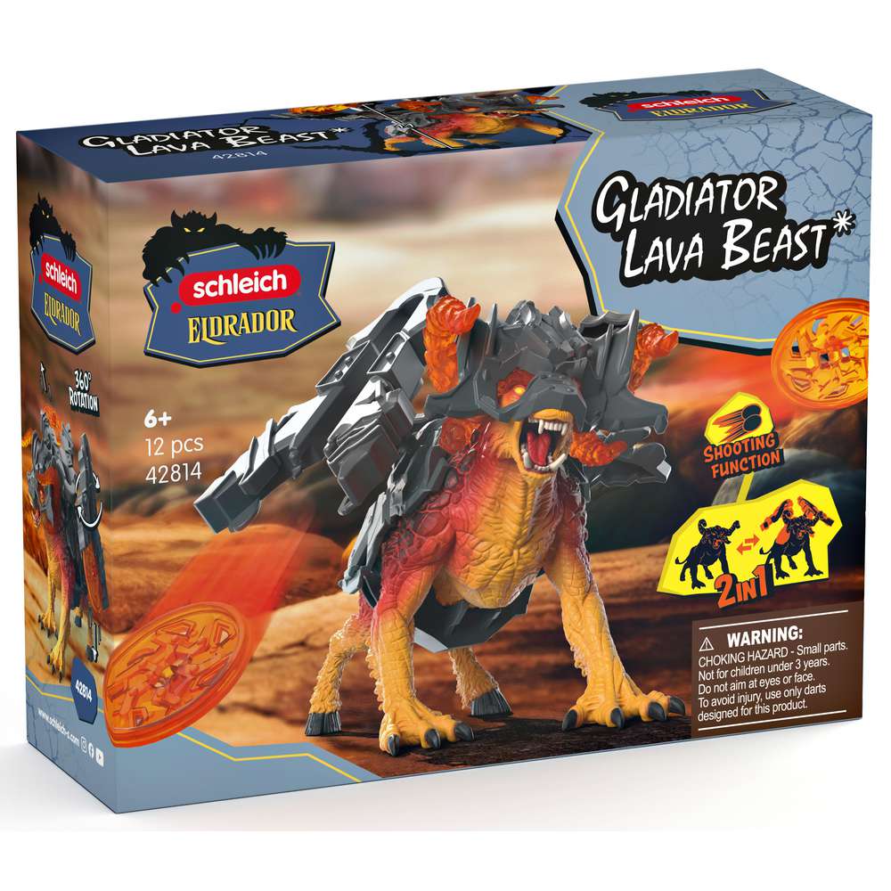 Produktabbildung Schleich Gladiator Lavabestie