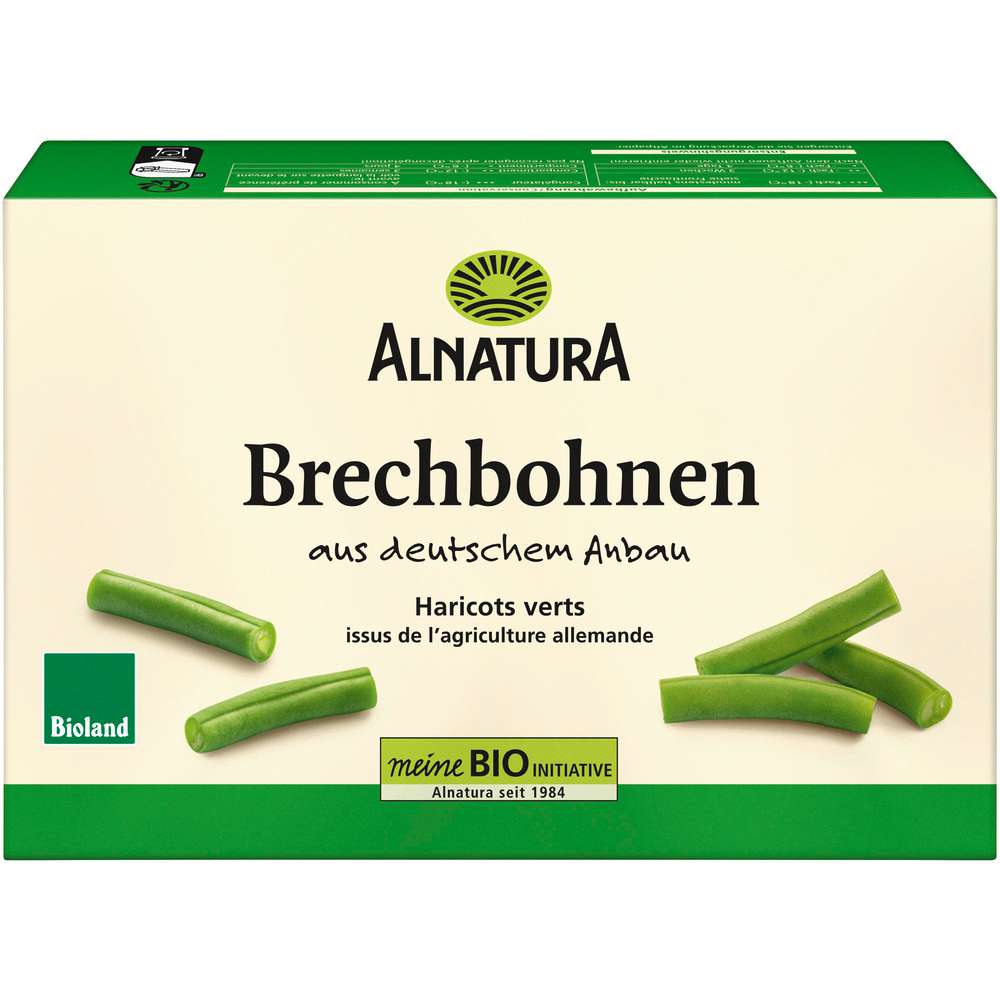 Produktabbildung Alnatura Brechbohnen, Erntefrisch Tiefefroren