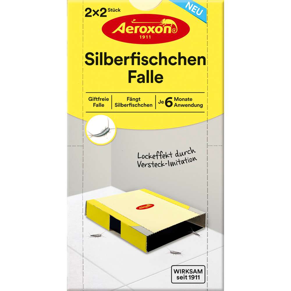 Produktabbildung Aeroxon Silberfischchen-Falle