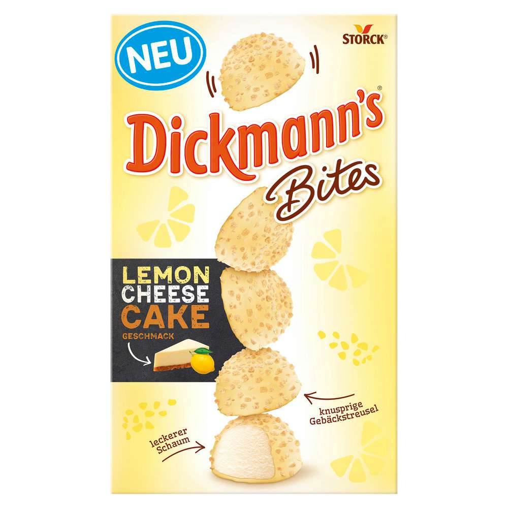Produktabbildung Dickmann's Bites Lemon Cheesecake