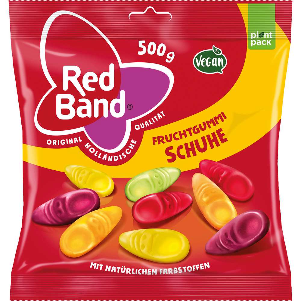 Produktabbildung Red Band Fruchtgummi Schuhe