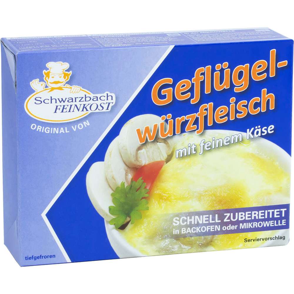 Produktabbildung Schwarzbach Feinkost Würzfleisch, Geflügel