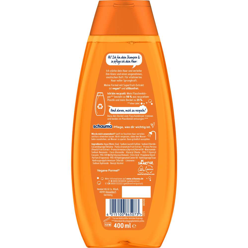 Produktabbildung Schauma Shampoo, Frucht & Glanz