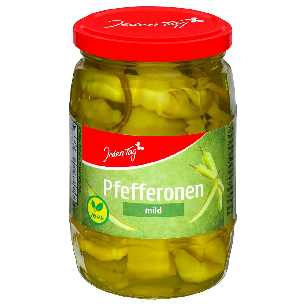 Produktabbildung Jeden Tag Pfefferonen, mild