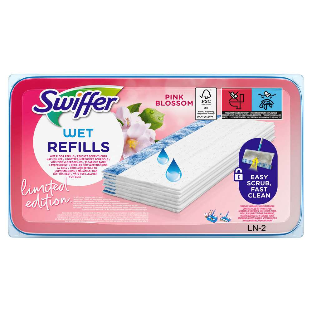 Produktabbildung Swiffer Wet-Wischtücher Nachfüller Pink Limited