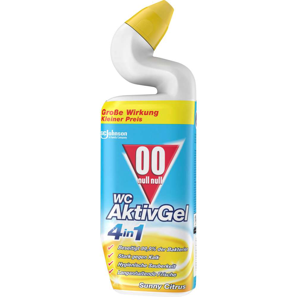 Produktabbildung 00 null null WC Reiniger Aktiv Gel 4 in 1, Sunny Citrus