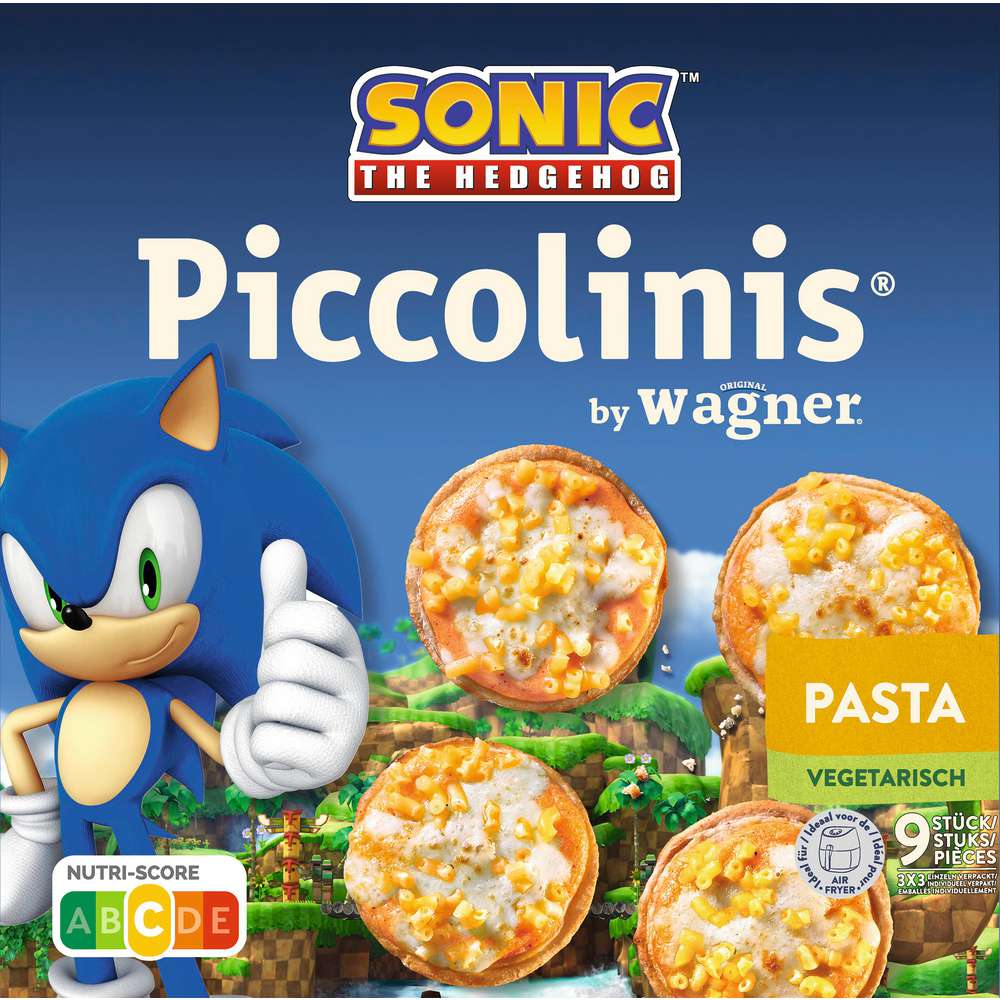 Produktabbildung Wagner Piccolinis SONIC Pasta , tiefgekühlt 