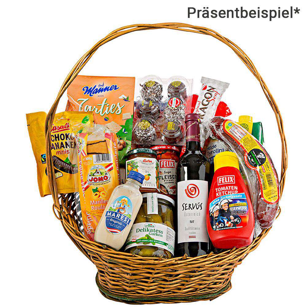 Produktabbildung keine Marke Präsentkorb österreichische Produkte