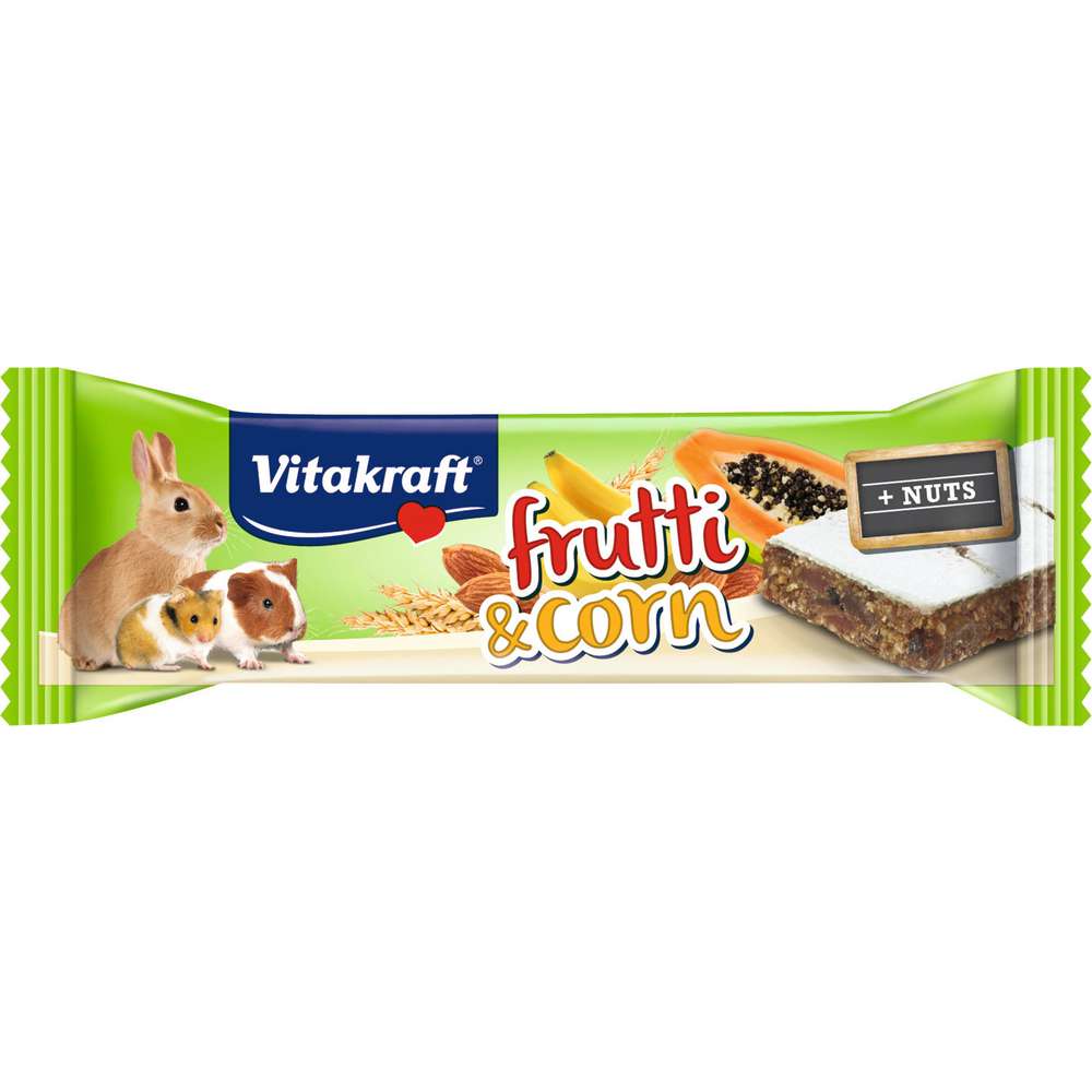 Produktabbildung Vitakraft Nagerfutter Fruchtschnitte frutti & corn