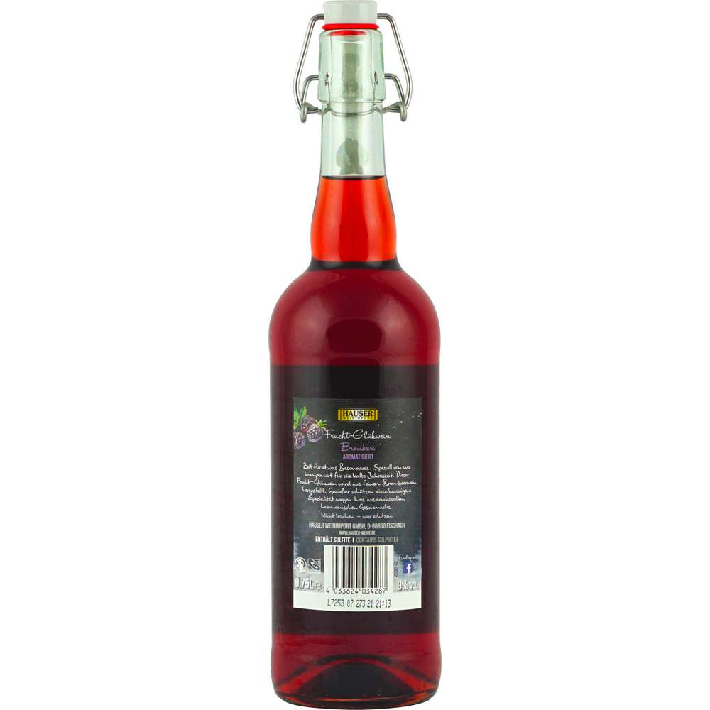 Produktabbildung Hauser Fruchtglühwein Brombeere