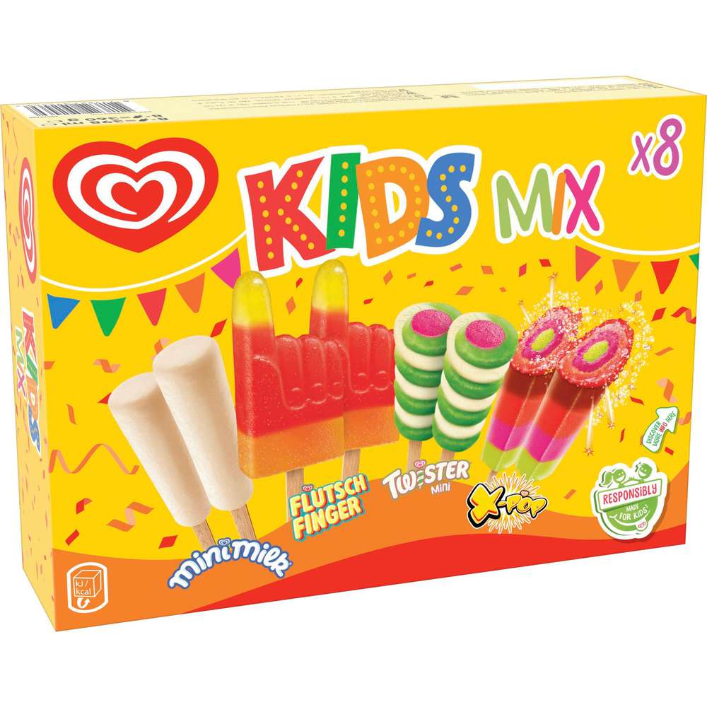 Produktabbildung Langnese Stiel-Eis Kids Mix