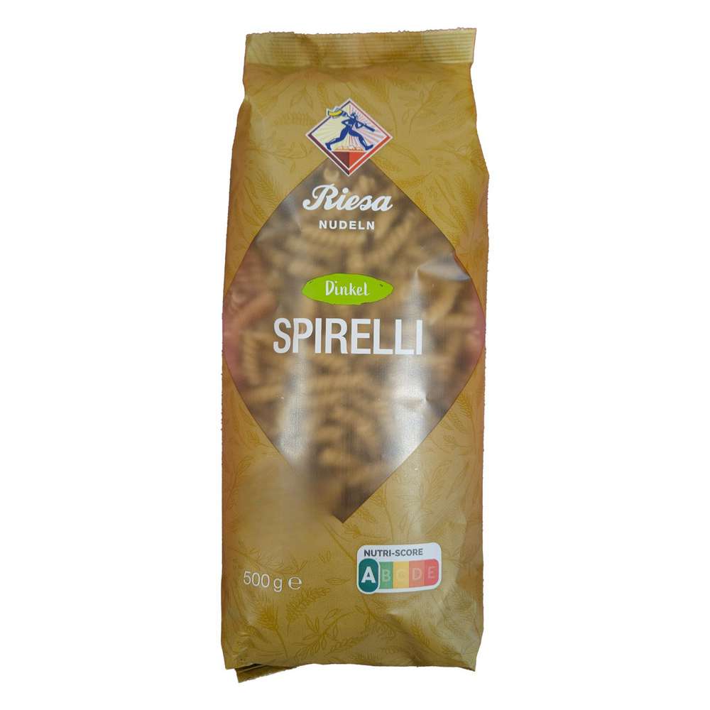 Produktabbildung Riesa Dinkel Nudeln Spiralen