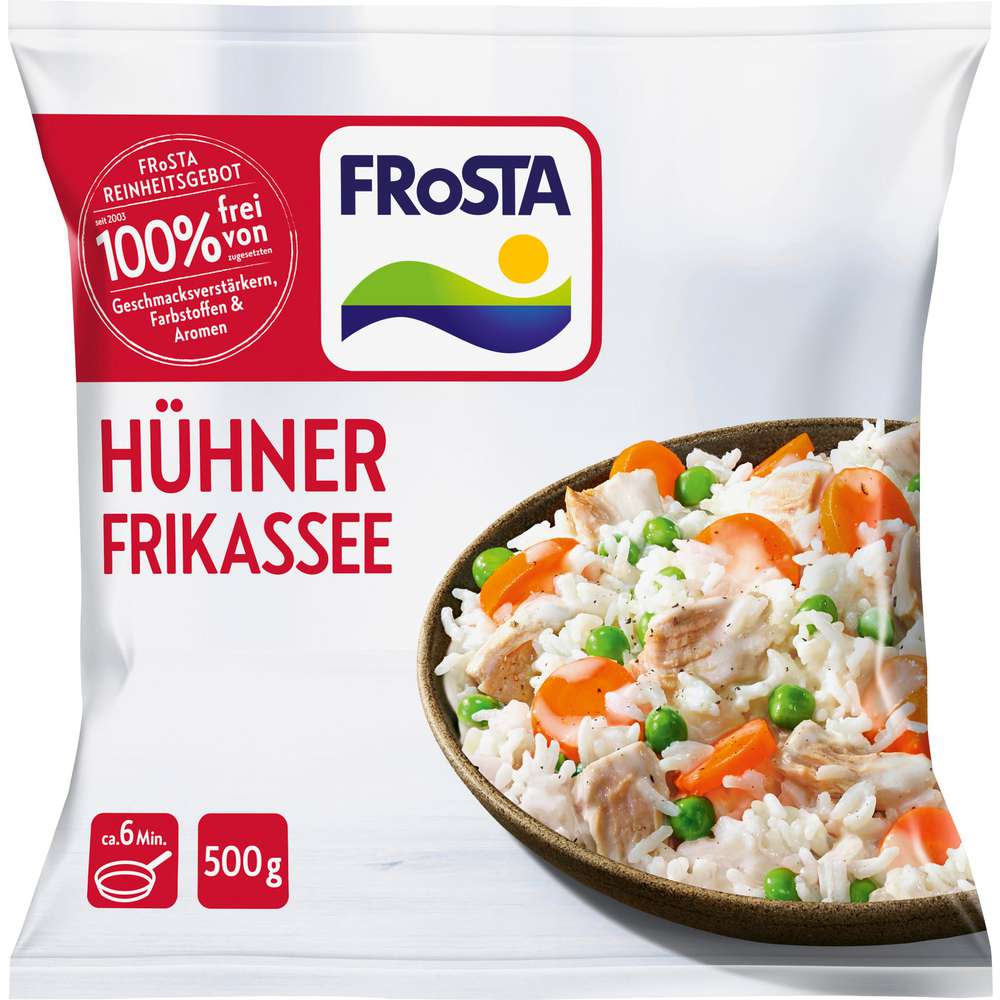 Produktabbildung Frosta Hühnerfrikassee, tiefgekühlt