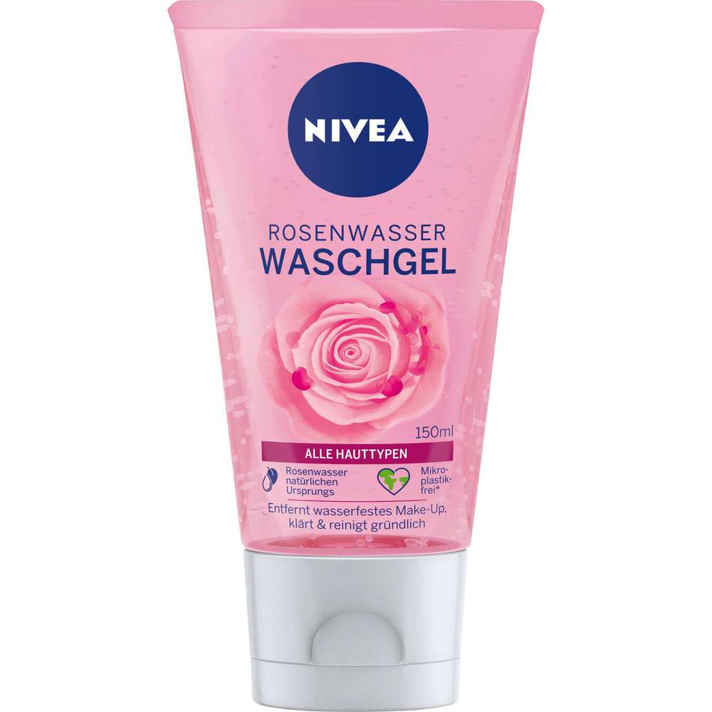 Produktabbildung Nivea Waschgel, Rosenwasser