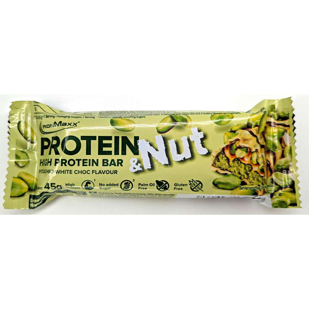 Produktabbildung IronMaxx Protein-Riegel, Nuts Pistachio