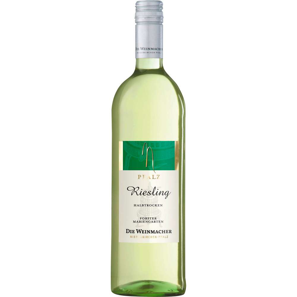 Produktabbildung Die Weinmacher Forster Mariengarten Riesling halbtrocken Pfalz DQW, Weißwein