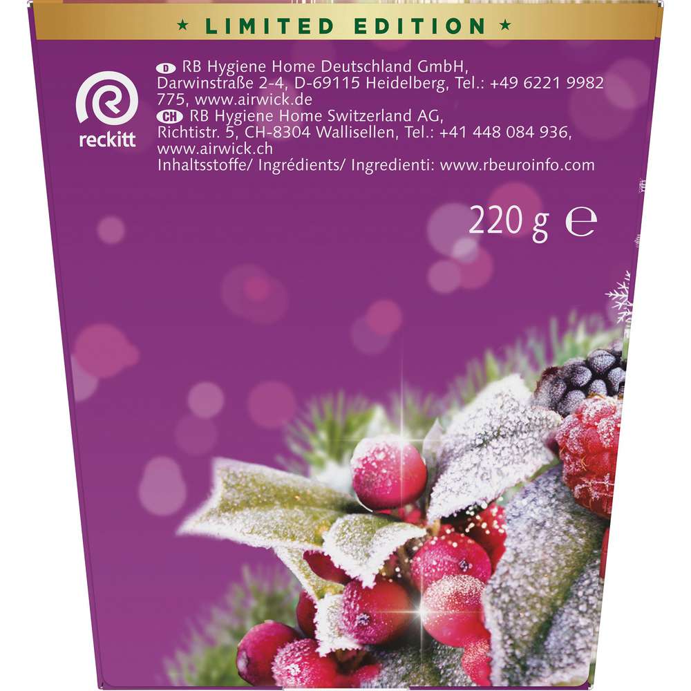 Produktabbildung Air Wick Duftkerze Frosted Berry Wonder