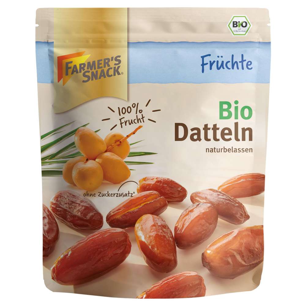 Produktabbildung Farmer's Snack Bio Datteln