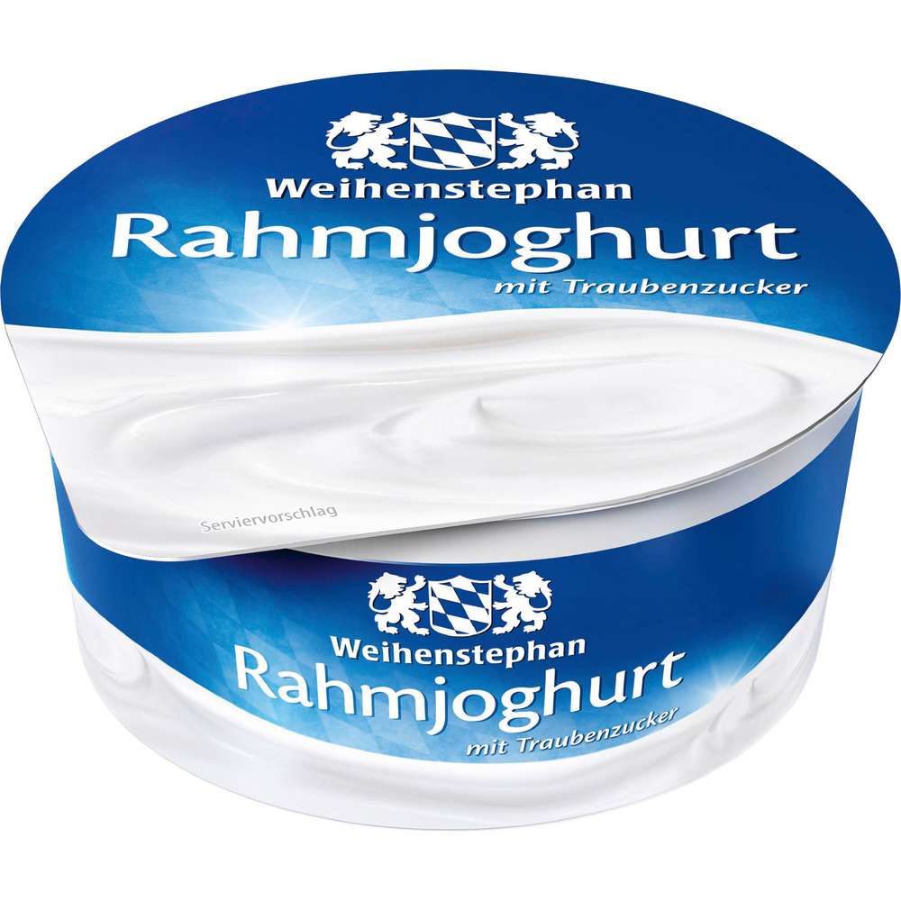 Produktabbildung Weihenstephan Rahmjoghurt 10% Fett mit Traubenzucker