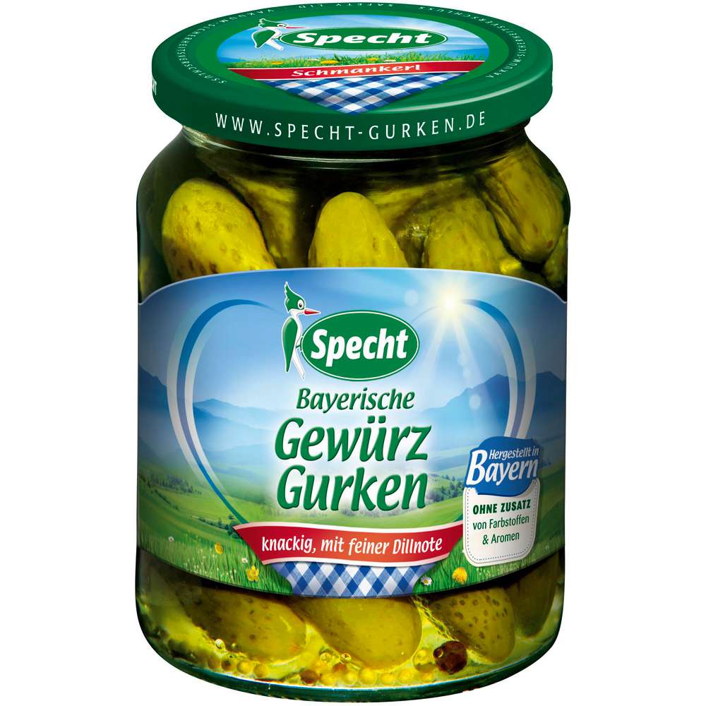 Produktabbildung Specht Gewürzgurken