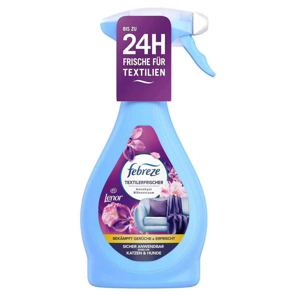 Produktabbildung Febreze Textilerfrischer Amethyst Blütentraum