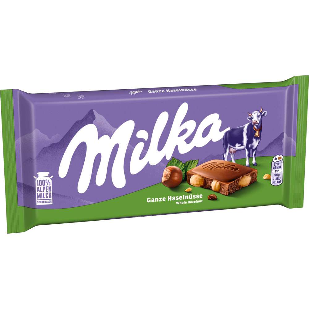 Produktabbildung Milka Tafelschokolade, ganze Nuss